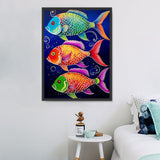Fisch 5d Diy Diamond Painting Diamant Malerei Set MJ8119