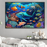 Fisch 5d Diy Diamond Painting Diamant Malerei Set MJ8123