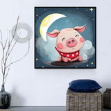 Schwein 5d Diy Diamond Painting Diamant Malerei Set MJ8176