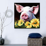 Schwein 5d Diy Diamond Painting Diamant Malerei Set MJ8182