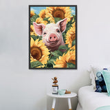 Schwein 5d Diy Diamond Painting Diamant Malerei Set MJ8190