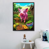 Schwein 5d Diy Diamond Painting Diamant Malerei Set MJ8192
