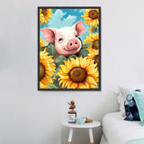 Schwein 5d Diy Diamond Painting Diamant Malerei Set MJ8195