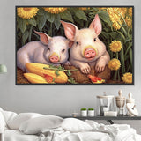 Schwein 5d Diy Diamond Painting Diamant Malerei Set MJ8198