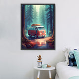 Auto 5d Diy Diamond Painting Diamant Malerei Set MJ8218