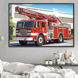 Feuerwehrauto 5d Diy Diamond Painting Diamant Malerei Set MJ8228