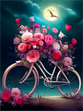 Fahrrad 5d Diy Diamond Painting Diamant Malerei Set MJ8231