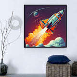 Karikatur 5d Diy Diamond Painting Diamant Malerei Set MJ8236