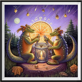 Karikatur 5d Diy Diamond Painting Diamant Malerei Set MJ8241