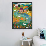 Karikatur 5d Diy Diamond Painting Diamant Malerei Set MJ8275