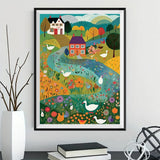 Karikatur 5d Diy Diamond Painting Diamant Malerei Set MJ8275