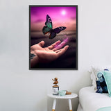 Schmetterling 5d Diy Diamond Painting Diamant Malerei Set MJ8337