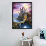 Schloss 5d Diy Diamond Painting Diamant Malerei Set MJ8371