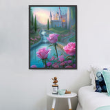 Schloss 5d Diy Diamond Painting Diamant Malerei Set MJ8376