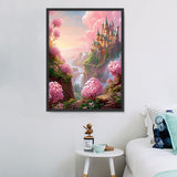 Schloss 5d Diy Diamond Painting Diamant Malerei Set MJ8385