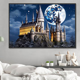 Schloss 5d Diy Diamond Painting Diamant Malerei Set MJ8391