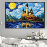 Schloss 5d Diy Diamond Painting Diamant Malerei Set MJ8392