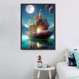 Boot 5d Diy Diamond Painting Diamant Malerei Set MJ8400