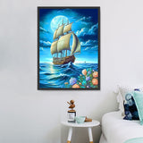 Boot 5d Diy Diamond Painting Diamant Malerei Set MJ8403