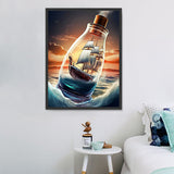 Boot 5d Diy Diamond Painting Diamant Malerei Set MJ8409