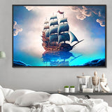 Boot 5d Diy Diamond Painting Diamant Malerei Set MJ8415