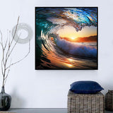 Meer 5d Diy Diamond Painting Diamant Malerei Set MJ8443