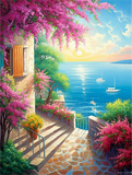 Meer 5d Diy Diamond Painting Diamant Malerei Set MJ8448