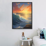 Meer 5d Diy Diamond Painting Diamant Malerei Set MJ8451