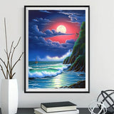 Meer 5d Diy Diamond Painting Diamant Malerei Set MJ8459