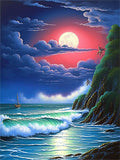 Meer 5d Diy Diamond Painting Diamant Malerei Set MJ8459