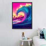 Meer 5d Diy Diamond Painting Diamant Malerei Set MJ8461