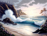 Meer 5d Diy Diamond Painting Diamant Malerei Set MJ8468