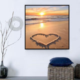 Strand 5d Diy Diamond Painting Diamant Malerei Set MJ8481