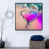 Strand 5d Diy Diamond Painting Diamant Malerei Set MJ8483