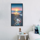 Strand 5d Diy Diamond Painting Diamant Malerei Set MJ8502