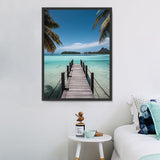 Strand 5d Diy Diamond Painting Diamant Malerei Set MJ8504
