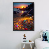 Strand 5d Diy Diamond Painting Diamant Malerei Set MJ8515