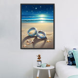 Strand 5d Diy Diamond Painting Diamant Malerei Set MJ8529