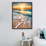 Strand 5d Diy Diamond Painting Diamant Malerei Set MJ8538