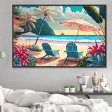 Strand 5d Diy Diamond Painting Diamant Malerei Set MJ8542