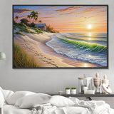 Strand 5d Diy Diamond Painting Diamant Malerei Set MJ8551