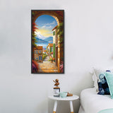 Straße 5d Diy Diamond Painting Diamant Malerei Set MJ8564