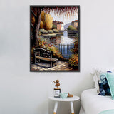Straße 5d Diy Diamond Painting Diamant Malerei Set MJ8570