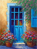 Straße 5d Diy Diamond Painting Diamant Malerei Set MJ8571