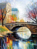 Straße 5d Diy Diamond Painting Diamant Malerei Set MJ8572