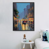 Straße 5d Diy Diamond Painting Diamant Malerei Set MJ8574