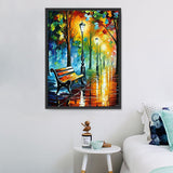 Straße 5d Diy Diamond Painting Diamant Malerei Set MJ8580