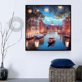 Stadt 5d Diy Diamond Painting Diamant Malerei Set MJ8609
