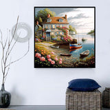 Stadt 5d Diy Diamond Painting Diamant Malerei Set MJ8613