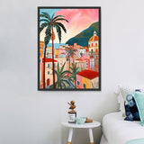 Stadt 5d Diy Diamond Painting Diamant Malerei Set MJ8614